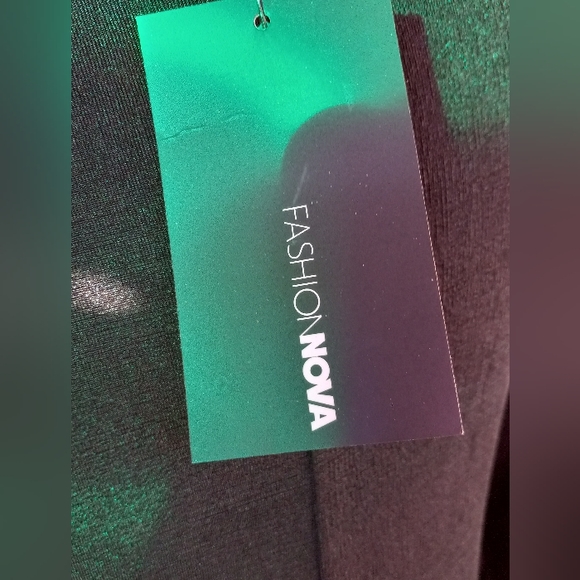 Black Dress with Tie Style into the Dress - Picture 3 of 3